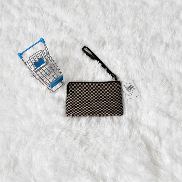 Coach Legacy Jacquard Corner Zip Wristlet - Picture 6 of 11